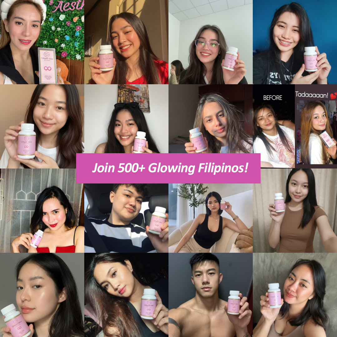 BEAUTY BURST Collagen Glow - Anti-Aging Brightening Skin Marine Collagen 30pcs Capsules